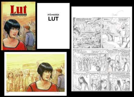 Bosschaert, Jan | Bosschaert, Jan - Originele pagina + Luxe album + ex-libris + 12 prenten - Lut - De potloodversie - (2021) | Catawiki