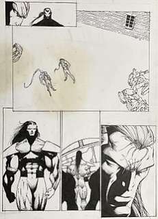 Warblade #2 page 15 - Scott Clark - Warblade Page - Exemplaire unique - (1995) | Catawiki