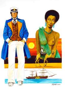 Merati, Luigi - 1 Original drawing - Corto Maltese | Catawiki