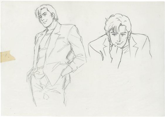 Tsukasa H j Hand-Drawn Illustration "Angel Heart" - Ry Saeba | Mandarake (Big Web)