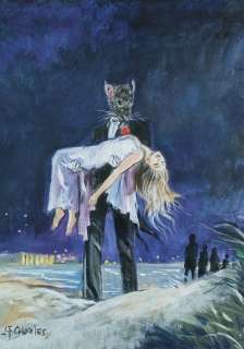 Charles, Jean-François - 1 Original colour drawing - Le Bal du Rat Mort - Projet de couverture - 1986 | Catawiki