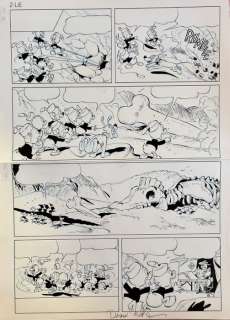 Daan Jippes - 1 Original drawing - Joakim Von And - Let Sleeping Bones Lie | Catawiki