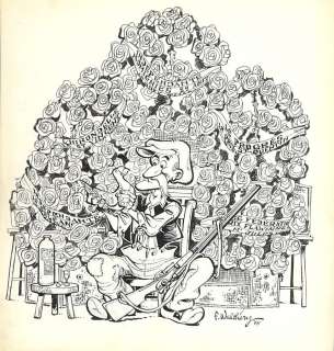 Walthéry | Le Vieux bleu, illustration Ã  l’encre de Chine… | Millon