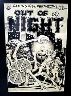 KURT SCHAFFENBERGER HORROR ORIGINAL ART Cover | ComicConnect