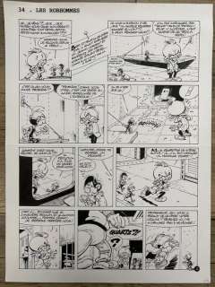 Seron, Pierre - 1 Original page - Les Petits Hommes T41 - Opération QI - 2004 | Catawiki