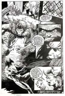Yeates, Tom / Williamson, Al - 1 Original page - Tarzan - Page 1 splash! - 1998 | Catawiki