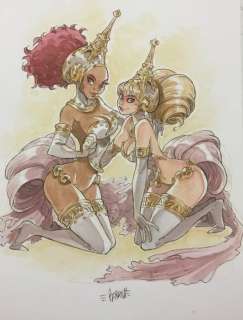 Barbucci, Alessandro - 1 Original colour drawing - Ekhö monde miroir - Fourmille et Grace - 2022 | Catawiki