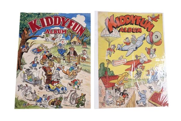 Lot 347 - Artwork for Kiddyfun Album by Burt Hill | misc / divers