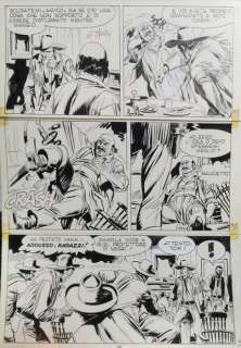 Ticci, Giovanni - 1 Original page - Tex - Fuga da Anderville | Catawiki