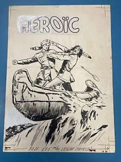 Marcello, Carlo Raffaele - 1 Original cover - Alaska Jim - Heroic #11 - 1957 | Catawiki