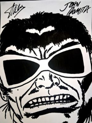 Dock Ock Original Art Drawing Stan Lee John Romita Sr Signed | eBay US (Buy It Now)