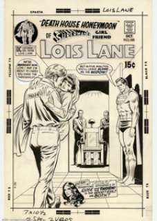 Curt Swan and Murphy Anderson - Original Cover Art for Superman’s Girl Friend Lois Lane #105 (DC, 1970). Lois - | Heritage