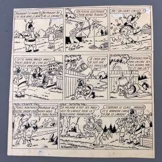 Vandersteen, Willy - 1 Original page - De Vrolijke bengels - 1944 | Catawiki