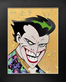 Garotto - Accueil Versace - Joker - Tribute to Bruce Timm - Mixed Media - Original Artwork | Catawiki