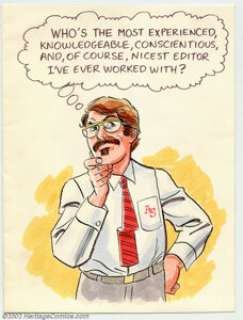 Alex Saviuk Original Art Birthday Card This is a card that Alex Saviuk drew and sent to Julius for his birthday. - | Heritage