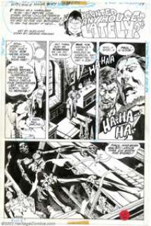 Alex Nino - Original Art for The Witching Hour #47, Complete 8-page Story, "Haunted Any Houses Lately?" -