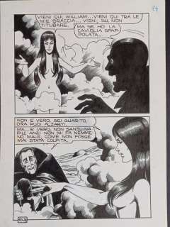 Magnus, Bunker - 1 Original page - Satanik - L’inviato di Myorek - 1970 | Catawiki