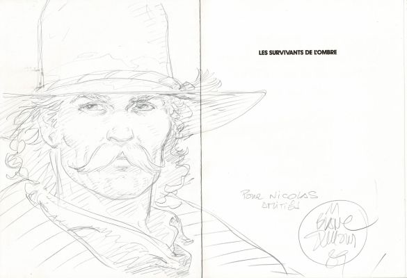 Blanc-Dumont | Lot 217 - Jonathan Cartland, Les survivants de l’ombre en édition originale, agrémenté d’une dédicace. Très très bon état. | Septimus