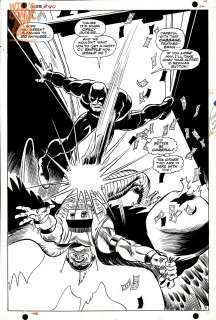 Gene Colan John Tartaglione - Daredevil #40 Pg 7 Splash (Marvel, 1968) Full-on Action