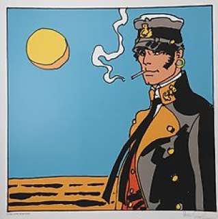 Pratt, Hugo - 1 Offset Print - Corto Maltese - Le Soleil - 1990 | Catawiki