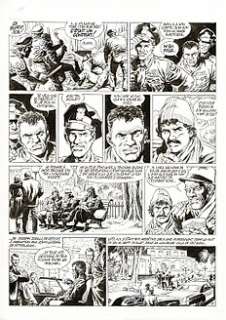 Mitton, Jean-Yves - 1 Original page - De Silence et de Sang T10 - Dans le courant sans fin - 1996 | Catawiki