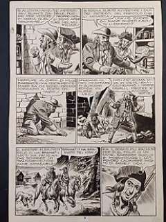 EsseGesse - 1 Original page - Il Comandante Mark - Mister Bluff, Gufo Triste e Flok | Catawiki