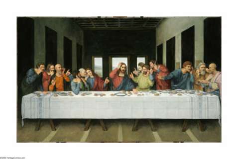 Richard A. Williams - Mad #444 "The Last Supper - Circa 2004" Poster Illustration Original Art (EC, - | Heritage