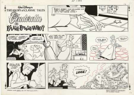 Richard Moore - Walt Disney‘s Treasury of Classic Tales Sunday Comic Strip Original Art, dated 7-8-84 (Disney, -