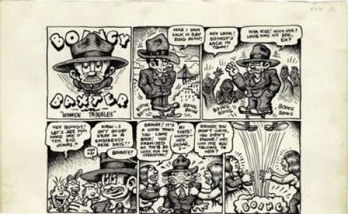Robert Crumb - XYZ Comics Complete Half-page Story "Boingy Baxter in Woman Troubles" (Kitchen Sink, - | Heritage