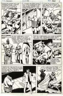 John Byrne and Dan Green - Avengers #186, page 3 Original Art (Marvel, 1979). Not only is the origin of Quicksilver -