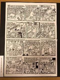 Linthout, Willy - 1 Original page - Urbanus 121 - Wieske valt van haar Suuske - 2006 | Catawiki