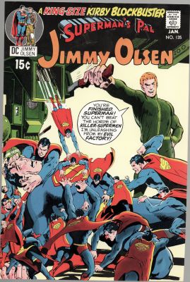 Superman’s Pal Jimmy Olsen #135 Comic Production Art Cover Proof Neal Adams Jack Adler | Neat Stuff Vault