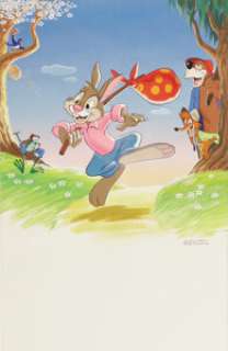 Paul Wenzel - "Song of the South" Poster Concept Illustration Original Art (Disney, 1972). During his -