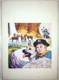 Busett, Dino | Original drawing  - Cover  - Rin Tin Tin  - (1969) | Catawiki