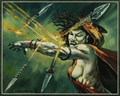 Hannibal King - Magic: The Gathering, "Adaptability (The Sabbat)" Card Illustration Original Art -