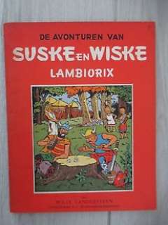 Suske en Wiske Rode Reeks Vlaams - Nr 9a Lambiorix (tweede druk) - 1 Comic - Réédition - 1951 | Catawiki