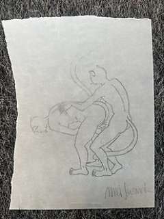 Swarte, Joost | Swarte, Joost - 1 Dessin original + carte - Krolse Katten Kaarten - 1995 | Catawiki