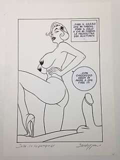 Baldazzini, Roberto - Original page - Beba: Le 110 Pompe - 2006 | Catawiki