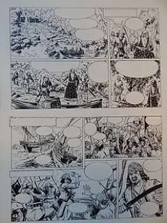 Scholz, Claus - 1 Original page - De Rode Ridder 230 - De Amazones - 2011 | Catawiki