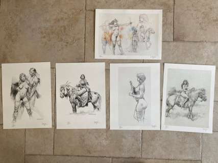 Serpieri - Indianen en Druuna | Catawiki