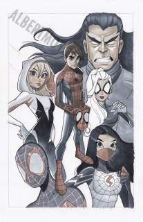 Chrissie Zullo - Spider-Man Issue 1 Page Cover