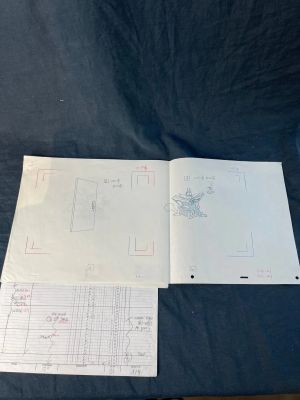 Oggy et les Cafards - Ensemble de 1 dessins original posé clé… | misc / divers