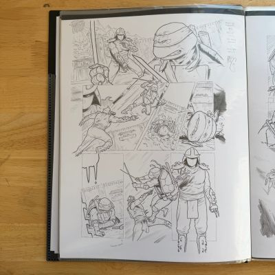 Ben Bishop | TMNT BATTLE NEXUS #2 - PAGE 4 - (ORIGINAL ART) | Ben Bishop