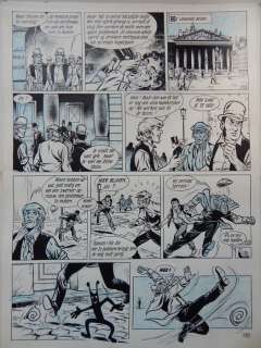 Van Riet, Ron - 1 Original page - Robert en Bertrand 75 - Vogelvrij - 1987 | Catawiki