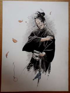 Michetz | Original illustration in ink and colour  - Kogaratsu | Catawiki