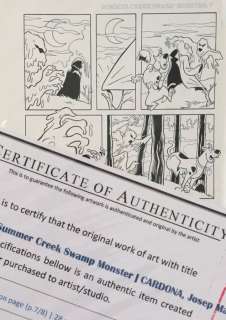 Josep María Cardona (Toni) - 1 Original page - Scooby Doo - Summer Creek Swamp Monster - 1990 | Catawiki