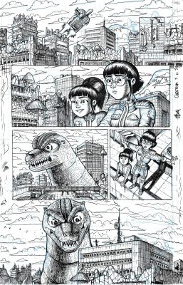 Jake Smith | Godzilla: War For Humanity - #5 Page 20 | Kinetic Collectibles