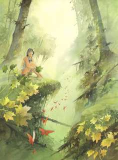 Patrick Prugne - Illustration originale inédite - Pocahontas