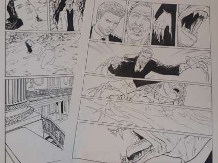 Raimondo, Luca - 8 Original drawing - Il Tempo dei lupi tomo 2 - 2010 | Catawiki