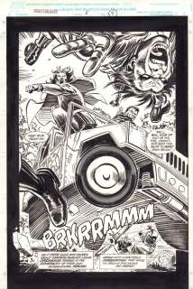 Ron Garney, Tom Palmer - Nightstalkers #5 P.4 - Hannibal King Action Splash - 1993